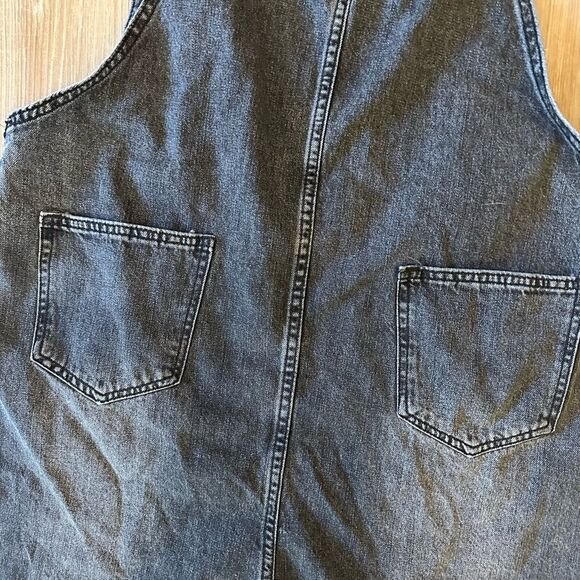Vintage Overalls with Pewter Heart Brooch M/L - Picture 5 of 9
